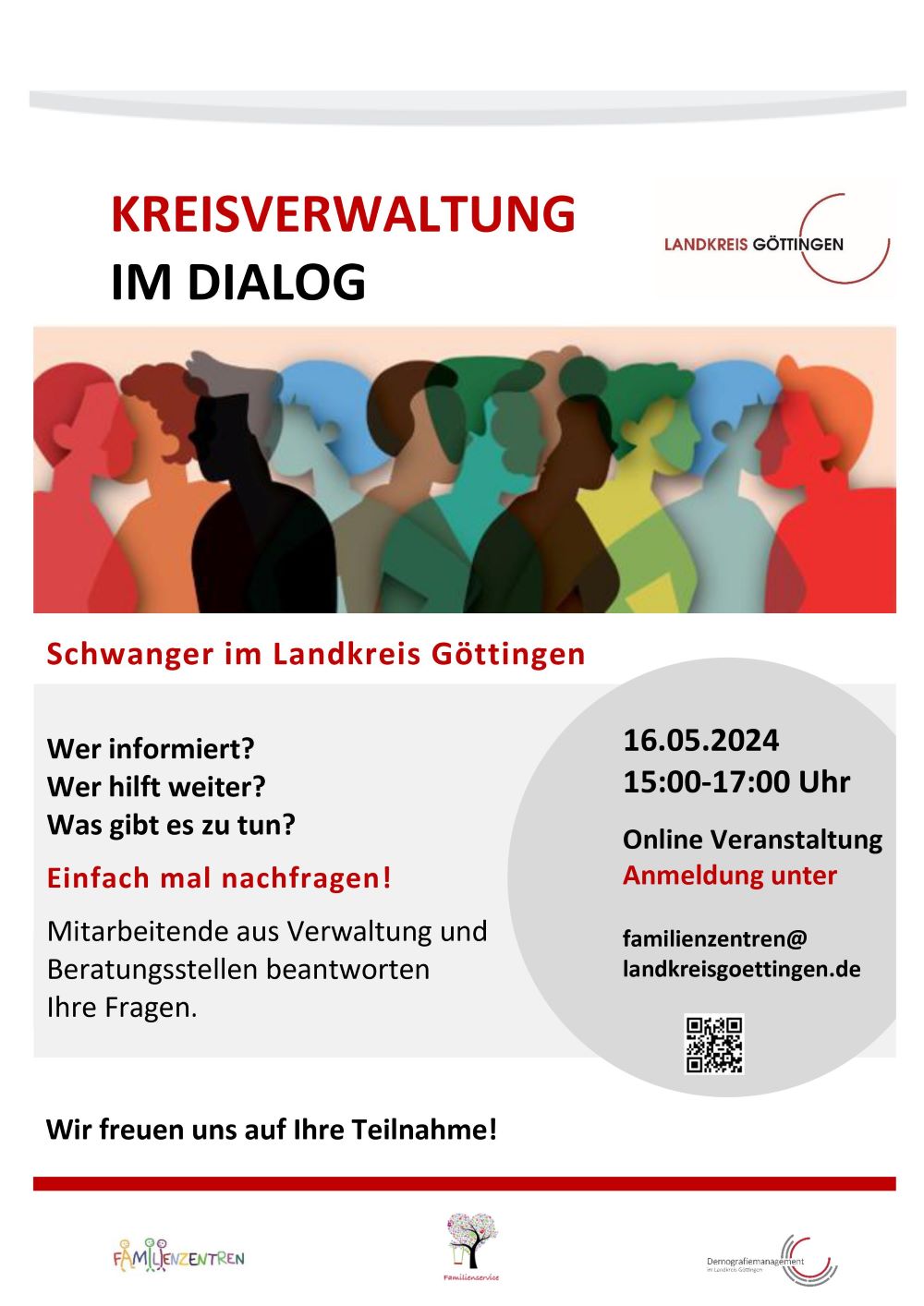 Online-Veranstaltung zum Thema „Schwanger im Landkreis Göttingen“