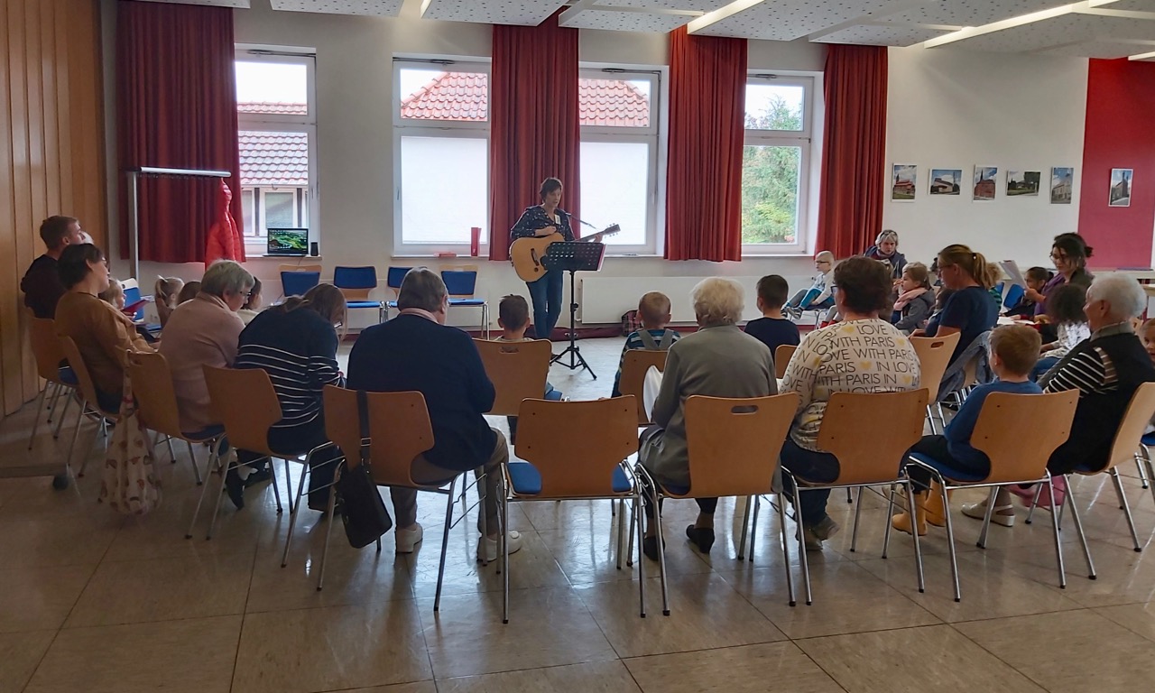Probe des MitMachChors der Caritas in Duderstadt.