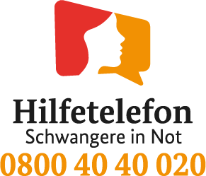 Hilfetelefon Schwangere: 0800 40 40 020