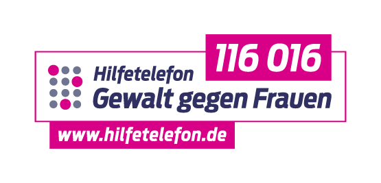 Hilfetelefon Gewalt gegen Frauen: 116 016