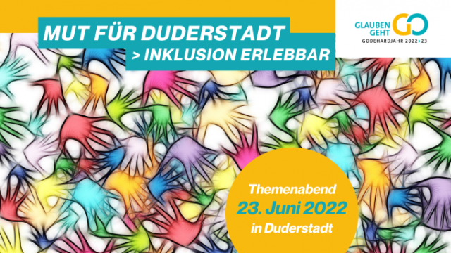 Inklusion und Mut: Themenabend am 23. Juni 2022 Inklusion und Mut: Themenabend am 23. Juni 2022