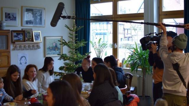 Dreharbeiten für den TV-Beitrag im NDR-Fernsehen. | Foto: Broermann / cps Dreharbeiten für den TV-Beitrag im NDR-Fernsehen. | Foto: Broermann / cps