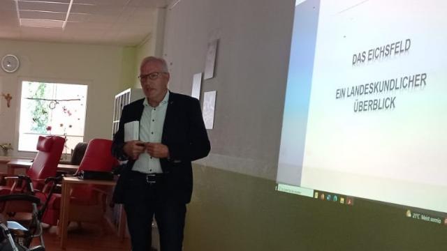 Eichsfeld-Vortrag in der Tagespflege St. Vinzenz | Foto: Caritas Eichsfeld-Vortrag in der Tagespflege St. Vinzenz | Foto: Caritas